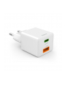 Hama ładowarka mini 30W PD/QC 1x USB-C, 1x USB-A biała ładowarka sieciowa | USB-C/USB-A | Power Delivery/Quick Charge | 30W | biała - nr 2