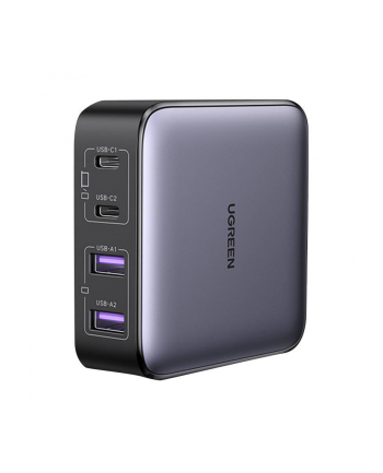 Ugreen CD327 Nexode, 2x USB-C, 2x USB-A, GaN, 65W szary ładowarka sieciowa nr 1