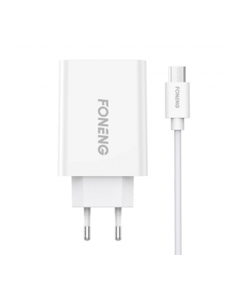 Ładowarka sieciowa Foneng EU43, 1x USB + Kabel USB Micro nr 1