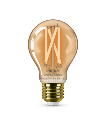 Philips Smart LED Żarówka filament bursztynowa E27 A60 7 W (50 W) E27, zimna - ciepła biel (929003017421)