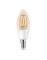 Philips Smart LED Żarówka filament przezroczysta E14 C35 4,9 W (40 W), zimna - ciepła biel (929003017621) - nr 1