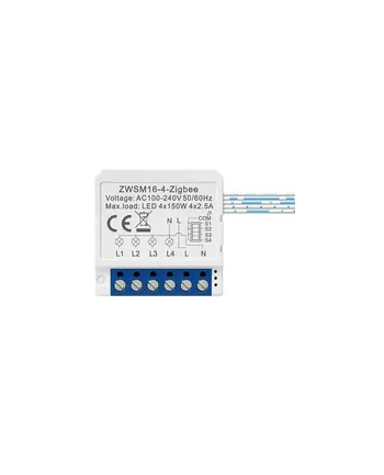 Avatto Inteligentny Przełącznik Dopuszkowy Zigbee ZWSM16-W4 Tuya