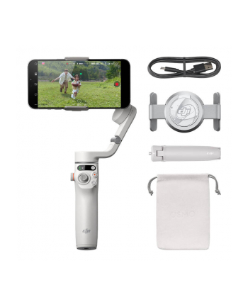 DJI OSMO MOBILE 6 (PLATINUM GRAY) - GIMBAL 3 OSIOWY STABILIZATOR - DO SMARTFONÓW