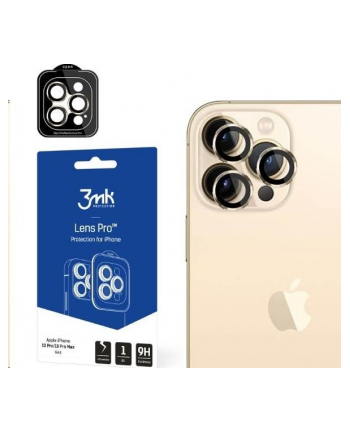 3Mk Lens Protection Pro Iphone 15 6 1'' Ciemnozłoty Dark Gold Ochrona Na Obiektyw Aparatu Z Ramką Montażową 1Szt