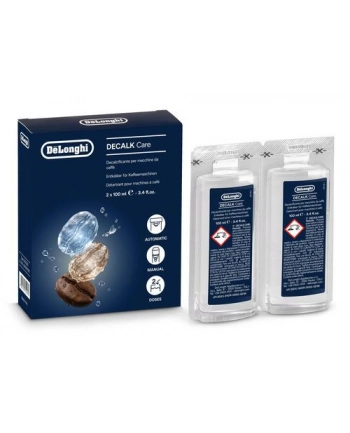 Odkamieniacz De'Longhi Ecodecalk DLSC200 (2x100ml) PLYN DO ODKAMIENIANIA manualnych i automatycznych ekspresów do kawy