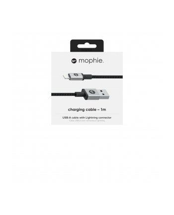 Mophie Lightning 1.0m czarny Kabel Mophie Lightning 1.0m czarny