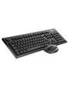 A4Tech 2.4G 7100N zestaw bezprzewodowy/ klawiatura qwerty + numeryczna / mysz V-Track / 800/120/2000 dpi/ 3 przyciski / USB 2.0 - nr 1