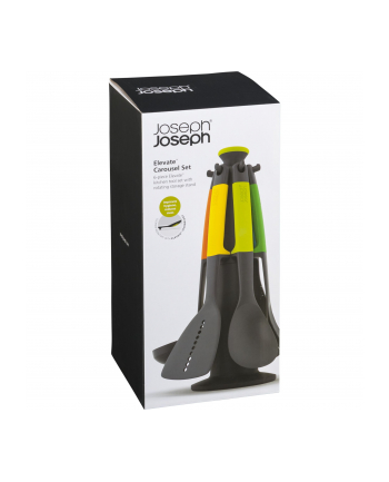 Joseph Joseph Elevate 10118 kolorowy Ilość w zestawie: 6 | Materiał: nylon, tworzywo sztuczne, silikon | Można myć w zmywarce: tak