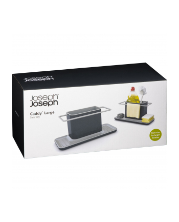 Joseph Joseph Caddy 85070 szary Wymiary [cm]: 30,5 x 13 x 14,2 | Materiał: tworzywo sztuczne | Kolor: grafitowo - szary | Mycie w zmywarce: tak