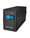 Power Walker VI 850 SHL IEC LINE-INTERACTIVE 850VA | 4X IEC C13 | 2x RJ11 IN/OUT | USB | LCD - nr 9