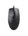 A4Tech OP-720 czarna mysz przewodowa | optyczna | 1200 dpi | 2 przyciski | USB 2.0 | kabel 1,5m - nr 1