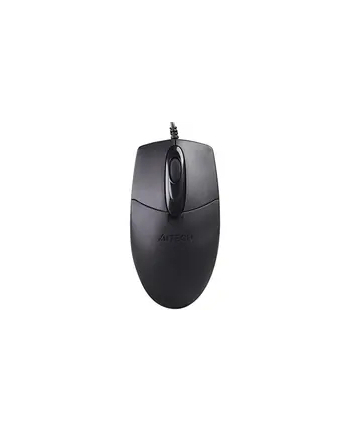 A4Tech OP-720 czarna mysz przewodowa | optyczna | 1200 dpi | 2 przyciski | USB 2.0 | kabel 1,5m