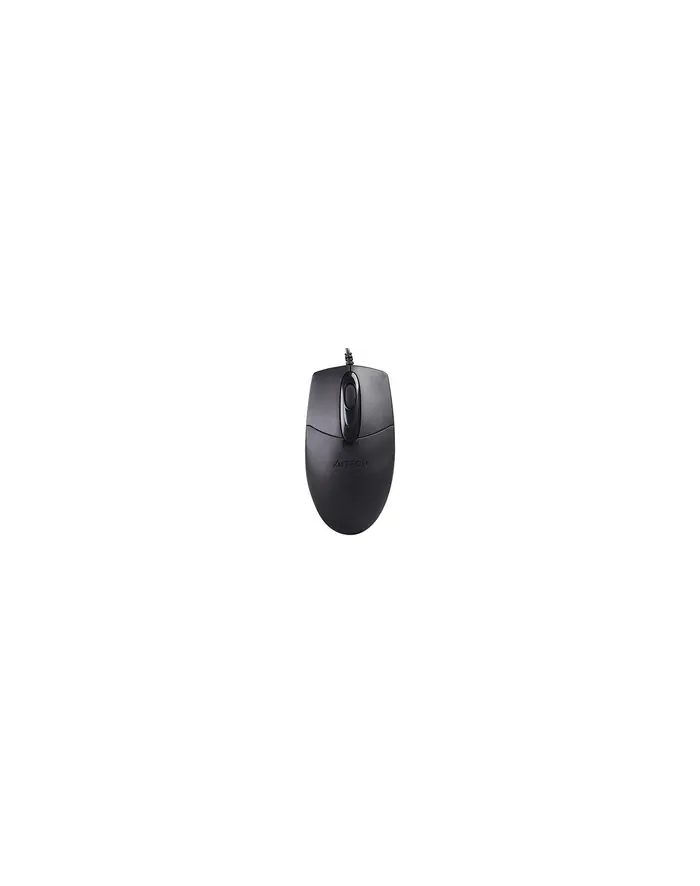 A4Tech OP-720 czarna mysz przewodowa | optyczna | 1200 dpi | 2 przyciski | USB 2.0 | kabel 1,5m główny
