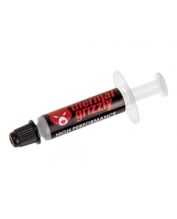 Thermal Grizzly pasta termoprzewodząca Aeronaut - 1 g / 0,27 ml przew. cieplna: 8,5 W/(m·K) | gęstość: 2,6 g/cm³ | lepkość: 110 - 160 Pa·s | zakres temp: -150 do +200 °C