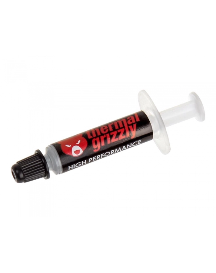 Thermal Grizzly pasta termoprzewodząca Aeronaut - 1 g / 0,27 ml przew. cieplna: 8,5 W/(m·K) | gęstość: 2,6 g/cm³ | lepkość: 110 - 160 Pa·s | zakres temp: -150 do +200 °C główny