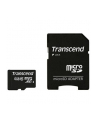 Transcend karta pamięci Micro SDHC 4GB Class 10 + adapter - nr 40