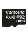 Transcend karta pamięci Micro SDHC 4GB Class 10 + adapter - nr 22