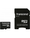 Transcend karta pamięci Micro SDHC 4GB Class 10 + adapter - nr 32