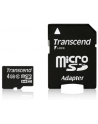 Transcend karta pamięci Micro SDHC 4GB Class 10 + adapter - nr 3