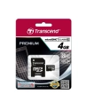 Transcend karta pamięci Micro SDHC 4GB Class 10 + adapter - nr 8