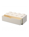 Lego Brick 8 Desk Drawer biały szufladka na biurko klocek - nr 2