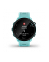 Garmin Forerunner 55 turkusowy Komunikacja: Bluetooth | Wyświetlacz: 1,04'' | Pulsometr | GPS | Wodoszczelność 5 ATM - nr 17
