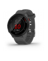 Garmin Forerunner 55 grafitowy Komunikacja: Bluetooth | Wyświetlacz: 1,04'' | Pulsometr | GPS | Wodoszczelność 5 ATM - nr 6