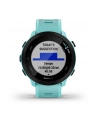 Garmin Forerunner 55 turkusowy Komunikacja: Bluetooth | Wyświetlacz: 1,04'' | Pulsometr | GPS | Wodoszczelność 5 ATM - nr 7