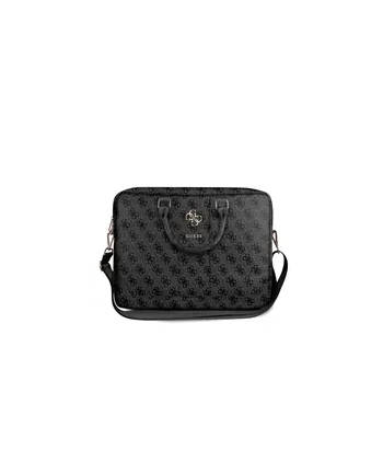 Guess 4G Big Metal Logo Computer Bag 15'' / 16'' czarny torba na laptopa