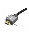 Hama HDMI 2.1 8K 1m, Premium, Ultra High Speed kabel | HDMI | 2.1 | 8K | 1m | Premium | Ultra High Speed - nr 12