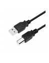 LogiLink USB-B 2.0m czarny kabel LogiLink USB 2.0 - USB-B 2m M/M czarny - nr 2