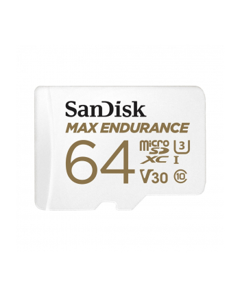SanDisk Max Endurance microSDXC 64GB Class 10 U3 + Adapter microSDHC | 64GB | Class 10 | U3 | Adapter SD nr 1