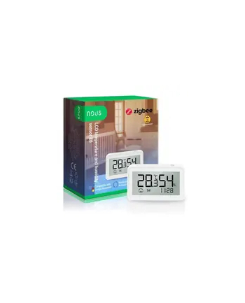 Nous E6 Czujnik temperatury i wilgotności LCD Smart Czujnik temperatury wilgotności ZigBee NOUS E6