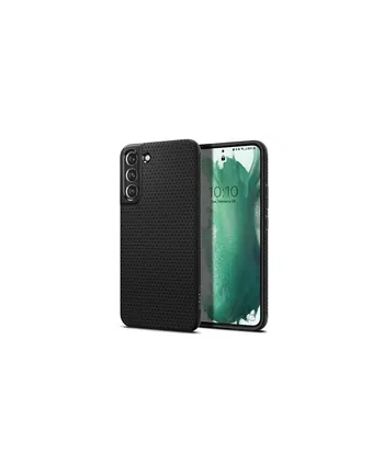 Spigen Liquid Air Galaxy S22 matte Kolor: CZARNY etui na telefon nr 1