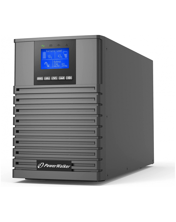 Power Walker VFI 1000 ICT IoT PF1 On-Line 1000VA 1/1 fazy | 4X IEC C13 | USB/RS-232 | C14 EPO | Wolnostojący główny