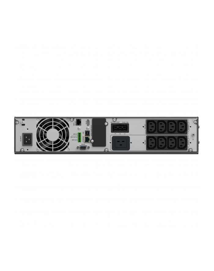 Power Walker VFI 3000 ICR IoT PF1 On-Line 3000VA | 8X IEC C13, 1x C19 | USB/RS-232 | LCD | Rack główny