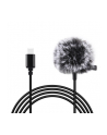 Puluz Mikrofon Jack krawatowy z klipsem 1,5m USB-C PU425 - nr 1