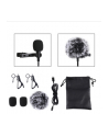 Puluz Mikrofon Jack krawatowy z klipsem 1,5m USB-C PU425 - nr 3