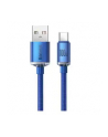 Baseus USB-A - USB-C Crystal Shine, 100W, 2m (niebieski) - nr 8