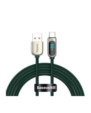 Baseus Display USB do USB-C, 66W, 2m (zielony) nr 1