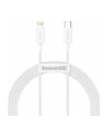 Baseus lightning - USB-C Superior Series, 20W, PD, 2m (biały) - nr 13