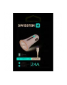 Swissten 2.4A 2x USB-A + kabel lightning Ładowarka samochodowa Swissten Swissten 2.4A 2x USB-A + kabel lightning - nr 4