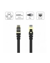 Unitek 10.0m płaski kabel Unitek UTP kat.7 10.0m płaski - nr 1