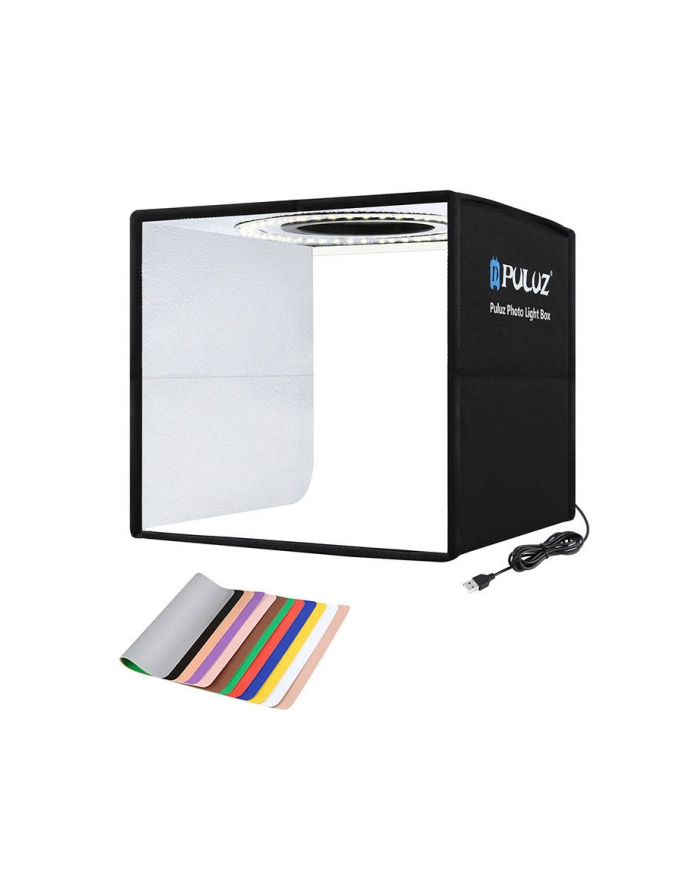 Puluz Namiot bezcieniowy 25cm LED PU5025B główny