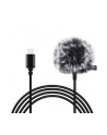 Puluz Mikrofon Jack krawatowy z klipsem 1,5m USB-C PU425 - nr 1