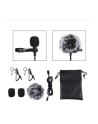 Puluz Mikrofon Jack krawatowy z klipsem 1,5m USB-C PU425 - nr 3