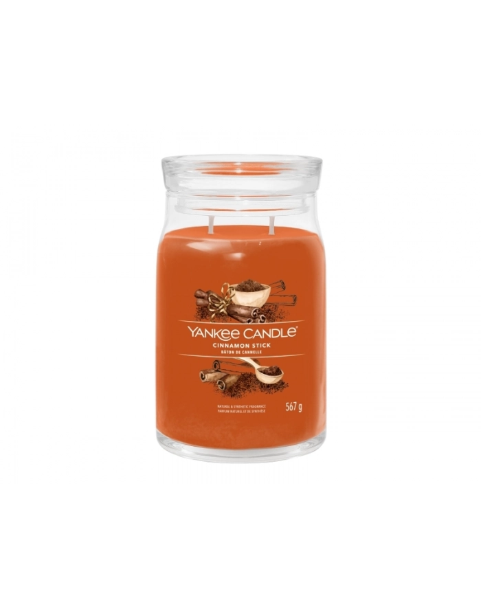 Yankee Candle Signature Cinnamon Stick Świeca Duża 567g główny