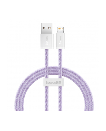 Baseus USB do LightningDynamic, 2.4A, 1m (fioletowy) nr 1