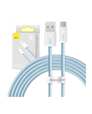 Baseus Dynamic Series USB do USB-C, 100W, 2m (niebieski) nr 1