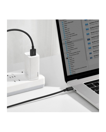Baseus Superior Series USB do USB-C, 66W, 1m (czarny) nr 2